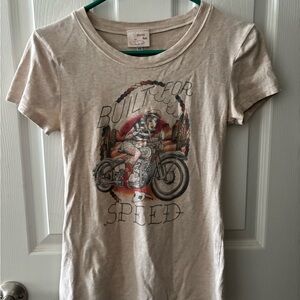 Women's Graphic Tee - Cream
